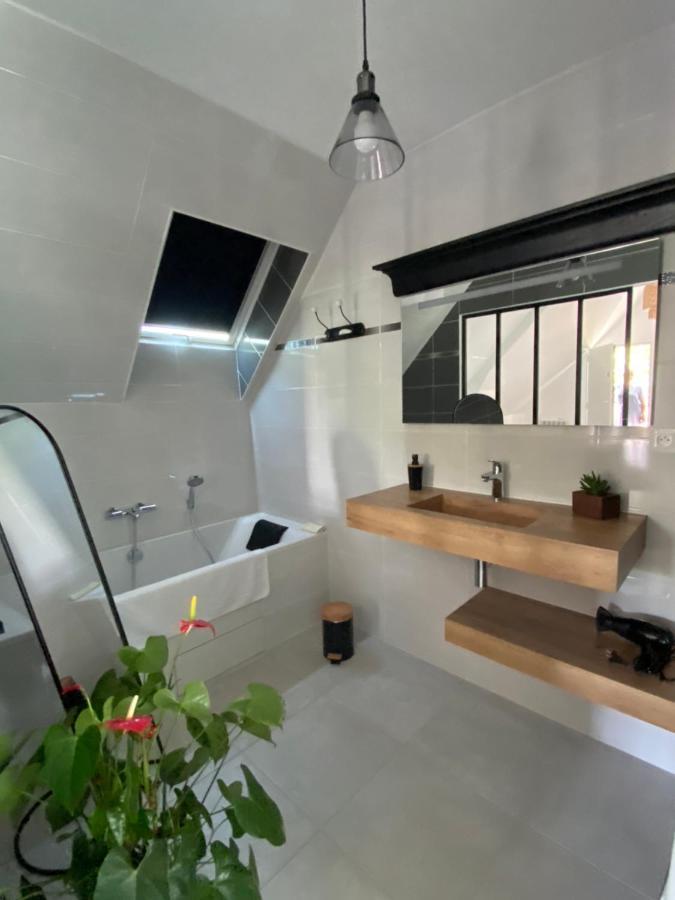 Appartement Lu'Ermael Avec Vue Mont Saint Michel Courtils Eksteriør billede